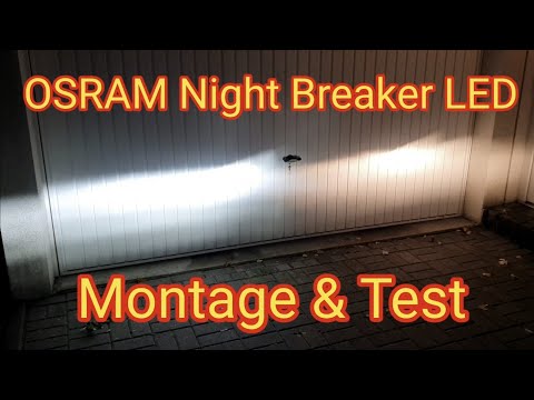 OSRAM Night Breaker H7 LED - VW Polo (AW) - Einbau & Test - LED Abblendlicht mit Strassenzulassung