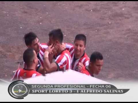 Sport Loreto 3 vs 1 Alfredo Salinas - Segunda Profesional