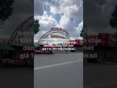 Bán Nhà Trọ Khu Công Nghiệp Bàu Bàng