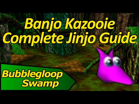 How to Collect all Jinjos in Bubblegloop Swamp - Banjo Kazooie Complete Jinjo Guide