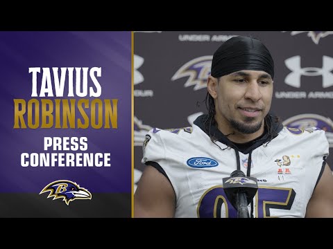 Tavius Robinson: 'It Was Great to Be Back Out There' | Baltimore Ravens