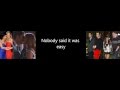 Glee Cast - The Scientist (lyrics video) 