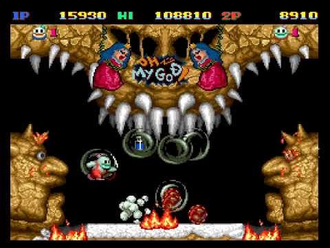 Snow Bros. Nick and Tom 2 player arcade