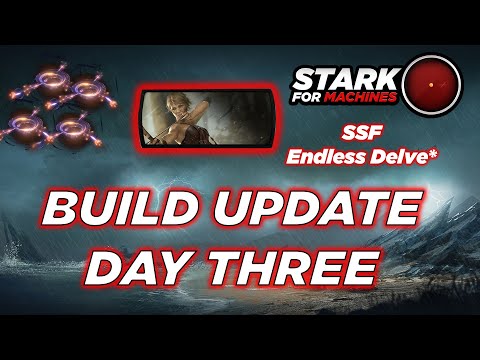Endless Delve Eye of Winter Deadeye Miner Build for Path of Exile UPDATE DAY THREE