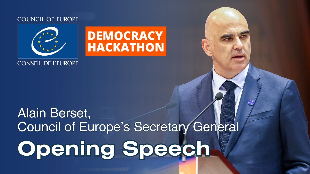 Keynote speech Alain Berset, Secretary General of the Council of Europe