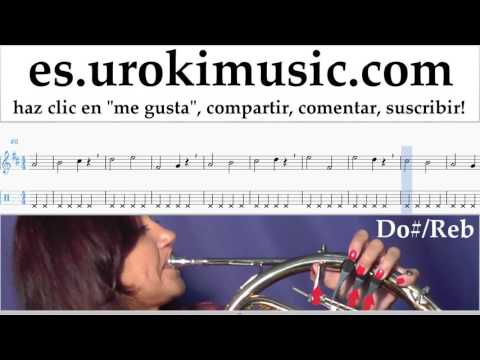 Como Tocar Trompa Passenger - Let Her Go Tablatura Parte#1 ejercicios um-i927