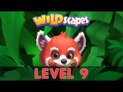 Wildscapes Level 9 - No Boosters (GAMEPLAY)