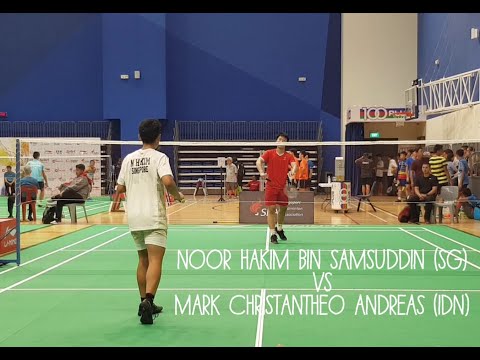 Singapore Youth International Series 2018, U17, Noor Hakim S Vs Mark C Andreas (IDN) -  Part 1