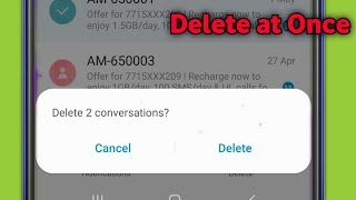 How To Delete All Text Messages On Android At Once! (2023)