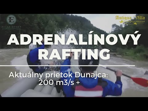 Adrenalínový rafting