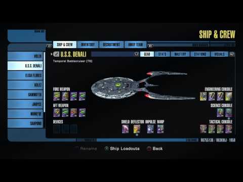 Star Trek Online: Temperol Battlecruiser, experimental disruptor build
