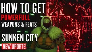 How To Get Quickly Weapons&amp;Feats Sunken City Dungeon Guide | Conan Exiles