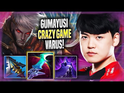 GUMAYUSI CRAZY GAME WITH VARUS! - T1 Gumayusi Plays Varus ADC vs Xayah! | Season 2022