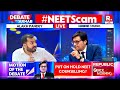 Alakh Sir Debate With Arnab Goswami Republic World NEET SCAM 2024 NTA