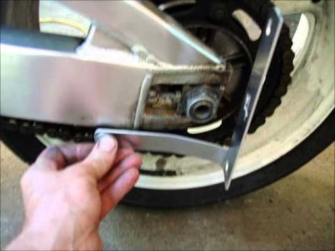 Side mount License plate Bracket installation