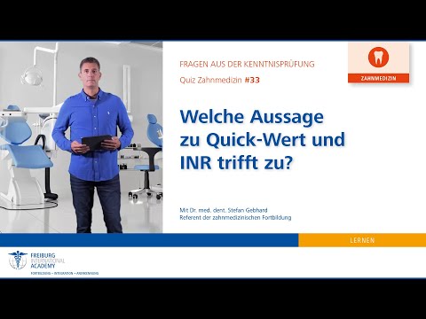 Kenntnisprüfung Zahnmedizin / Frage #33