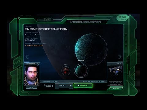 Starcraft 2: Wings of Liberty Campaign -- Engine of Destruction Brutal All Achievements