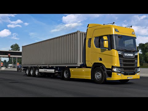 ETS2 1.39 - ProMods 2.51 - SCANIA R540 - Trip: Rennes - Paris