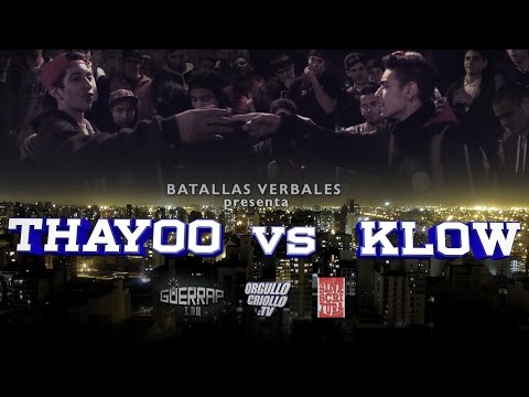 Batalla de Rap: THAYOO vs KLOW @ Sinescritura . CBA . 2015 [HD]