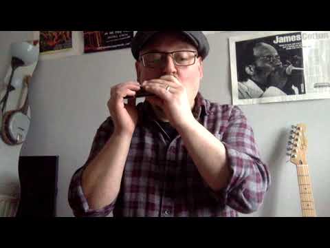 The Chromatic Harmonica Chronicles - 04 (Beginning Lesson and Study Song "No Sweat")