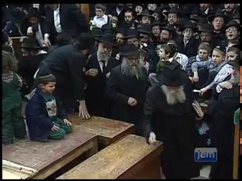 Raw Footage | The Lubavitcher Rebbe on the Fourth Yahrzeit of Rebbetzin Chaya Mushka