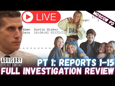👮IDAHO V KOHBERGER | MPD Records Release | First Responder Reports From 1122 King Road Review Pt 1