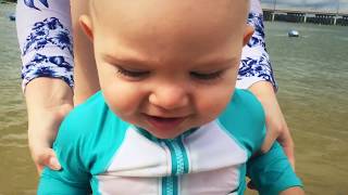 Baby Boy Plays At The Beach | Bear &amp; Katey Graham Vlog