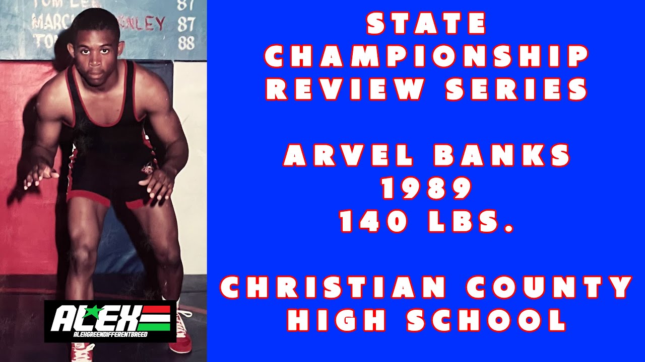 State Wrestling Championship match review w/ Arvel Banks (Christian County; 1989 140 lbs.)