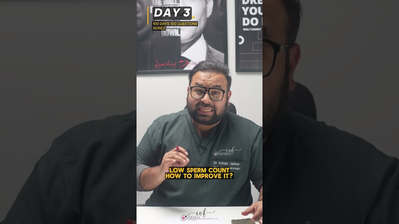 🔍 Understanding Low Sperm Count: Natural Solutions Unveiled! 🌿🌟 Ep 3 | 100 Days 100 Questions Series