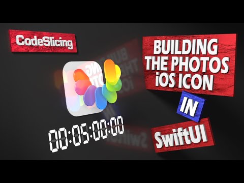 SwiftUI Tutorial: Building the Photos iOS Icon - IN FIVE MINUTES! (Apple CHEATED!)