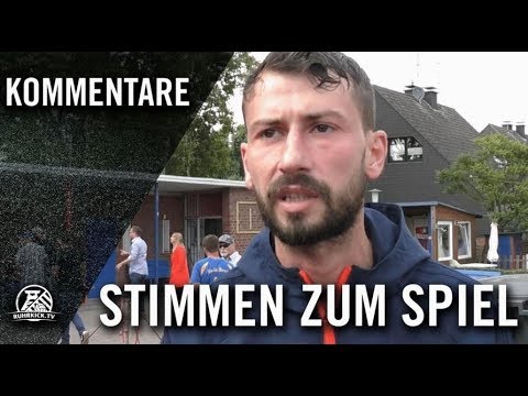 Die Stimmen zum Spiel | DJK St. Winfried Kray – FC Blau-Gelb Überruhr (1. Spieltag, Bezirksliga)
