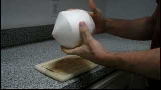 The Safe, Simple, and Easy Way To Open A Young Coconut