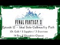 FFXI - Sortie Episode 12 - Ideal Solo Gallimaufry Path 10k Galli / 11 Sapphire / 3 Starstone /14 Box
