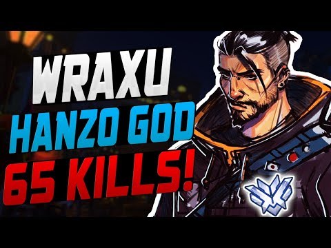 WRAXU BEST HANZO IN THE WORLD! [ OVERWATCH SEASON 7 TOP 500 ]