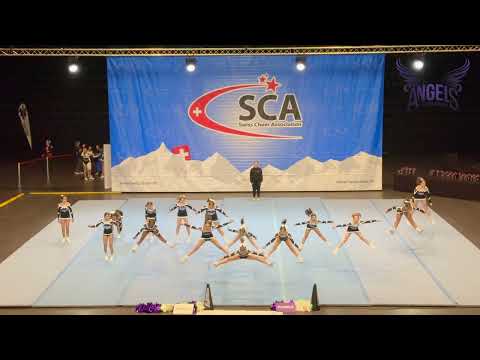 Angels Cheerleaders - Sunshine au Championnat Suisse 2024 a Bâle