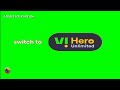 Introducing Vi Hero Unlimited GREEN SCREEN EFFECT ANIMATION SUBSCRIBE AFTAB TECH YOUTUBE