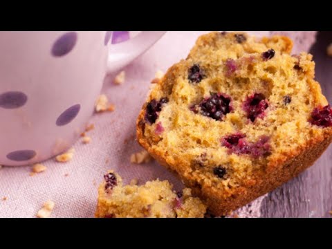 Recette : Muffins aux mûres sauvages façon gâteau au yaourt