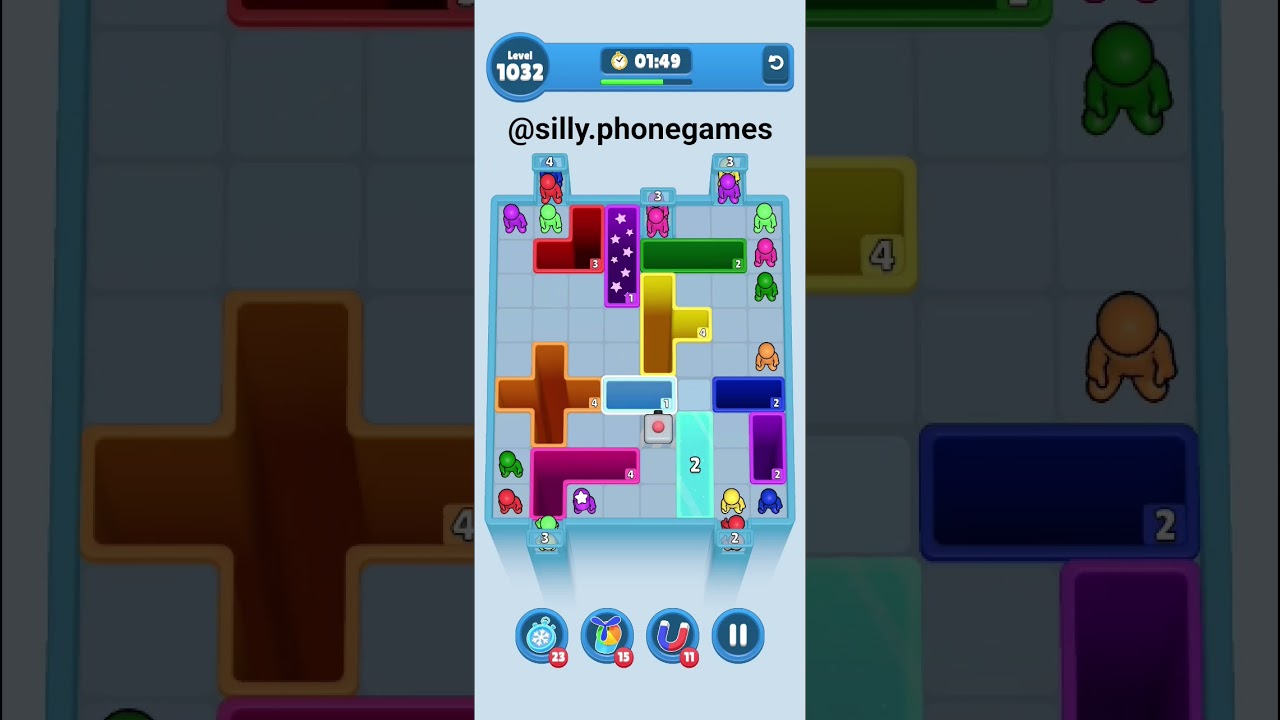 Drop Away Level 1032 Walkthrough Solution