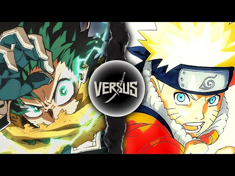 Naruto Uzumaki VS Deku (Naruto VS My Hero Academia) Versus Battle