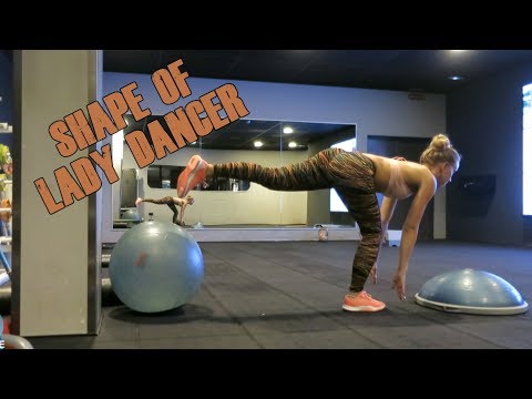 Shape of Lady Dancer - Ankle stability | training by Morgane Lucia [Part 2]