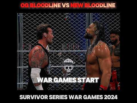 THE OG BLOODLINE VS NEW BLOODLINE AT SURVIVOR SERIES 2024 & PHONK EDITS ☠️