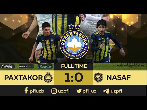 PAXTAKOR 1-0 NASAF. SUPER KUBOG. SUPER O'YIN. O'YIN SHARXI. 06.03.2021