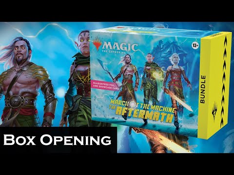 Bungled Bundles check it out! March Of The Machine - The Aftermath - Bundle Opening.