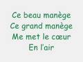 Stanislas - Le manége 