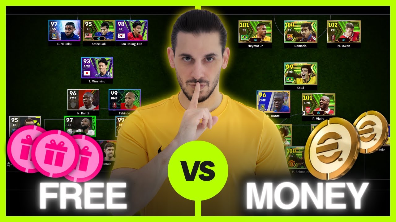 Is eFootball 2024 Pay to Win? My Comparison against a High Ranked Player! 💰🤯