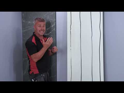 How to Install Waterproof Shower Panels | Trepanel Style® WPC Laminated Wall Panels