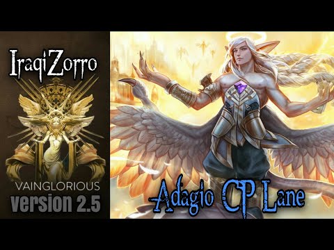 IraqiZorro | Adagio CP Lane - Vainglory hero gameplay from a pro player