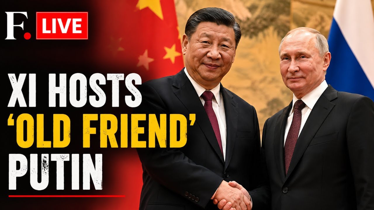 Putin China Visit LIVE: Russian President Vladimir Putin Visits China | Xi Putin LIVE