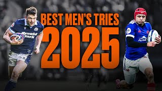 Best Men's Tries In Rugby | 2025 | Freeman, Bielle-Biarrey, Feinberg-Mngomezulu, Jorgensen and More!