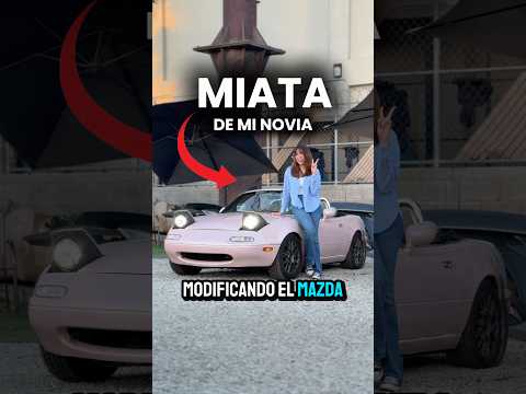 Parte 2 modificando el Miata de mi novia!! #miata #mazdamiata #storytime #autos #tuning
